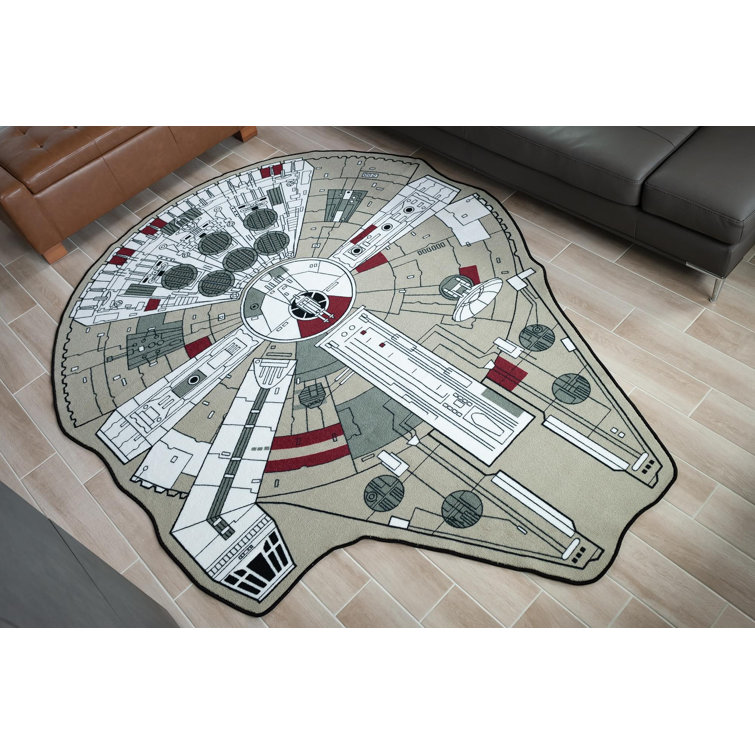 Millenium store falcon rug